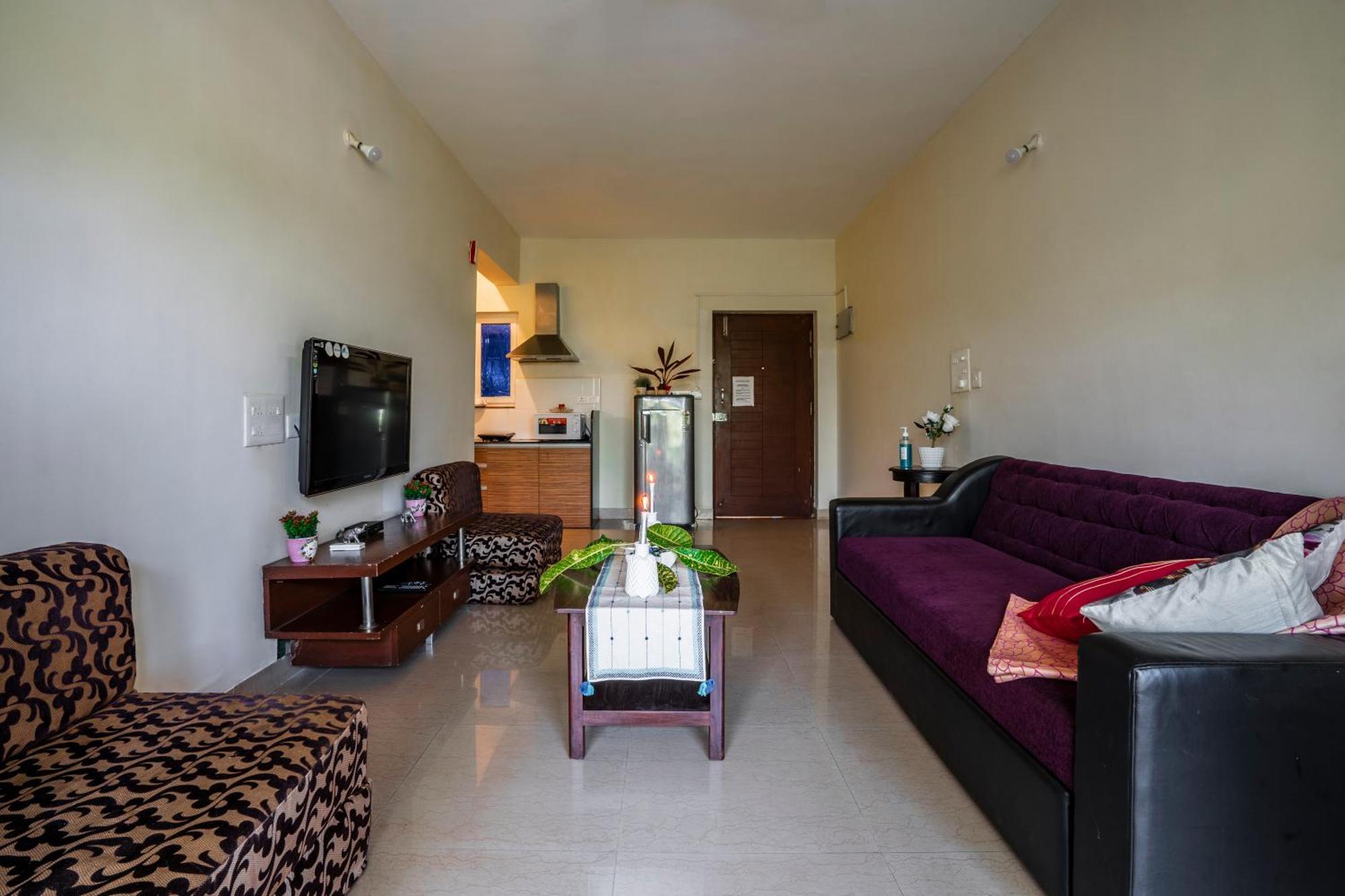 Goa Chillout Apartment - 1Bhk, Baga Exterior photo